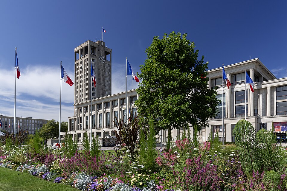 Perret-Zentrum & Hôtel de Ville